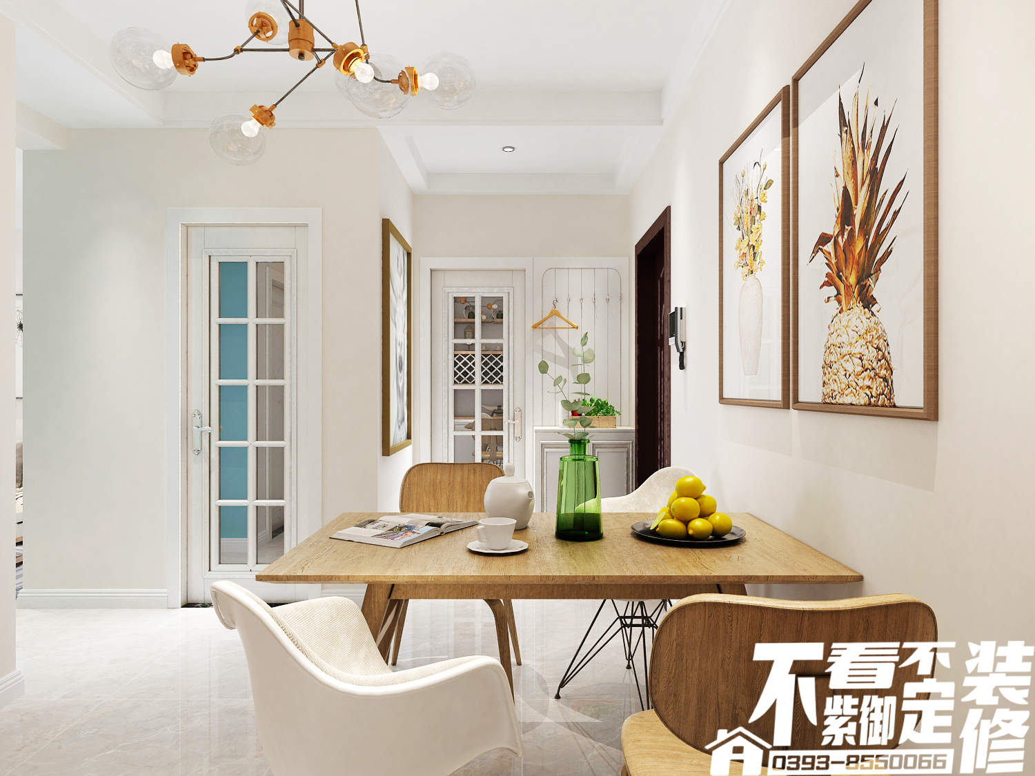壹號(hào)城邦108㎡簡約風(fēng)家裝案例